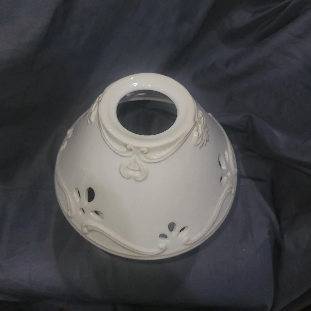 Lenox white filigree
